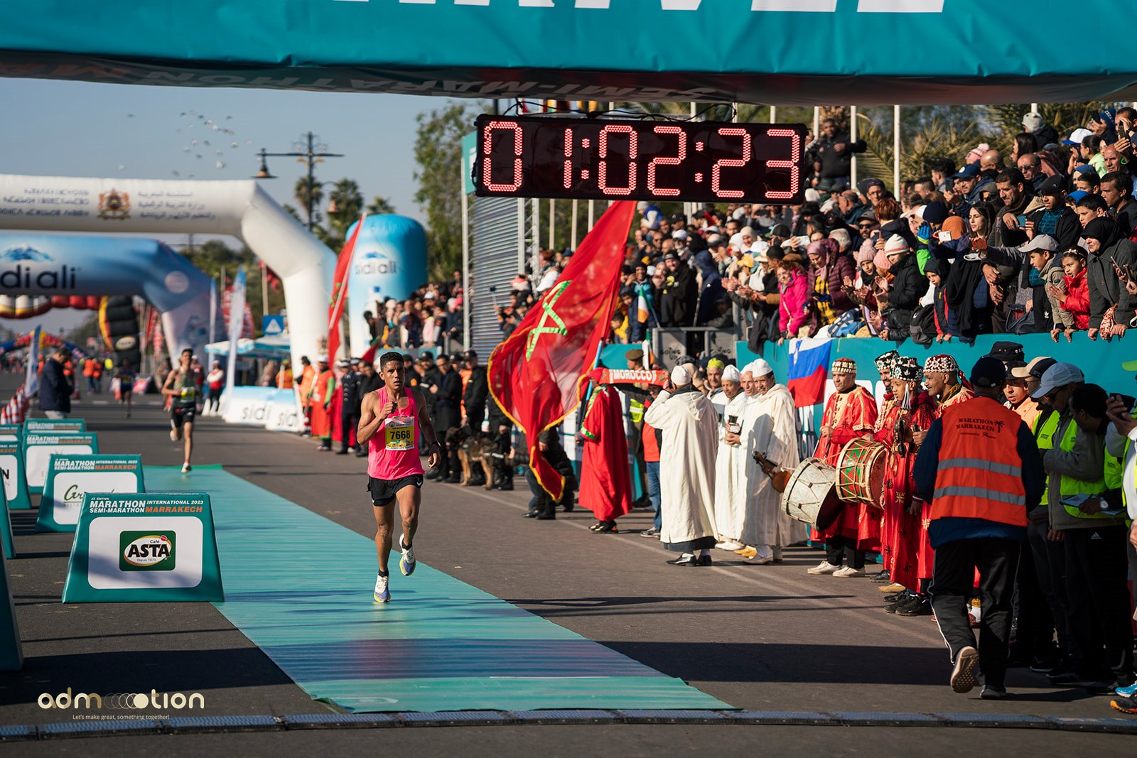 Marathon de Marrakech 2023, reportage événementiel